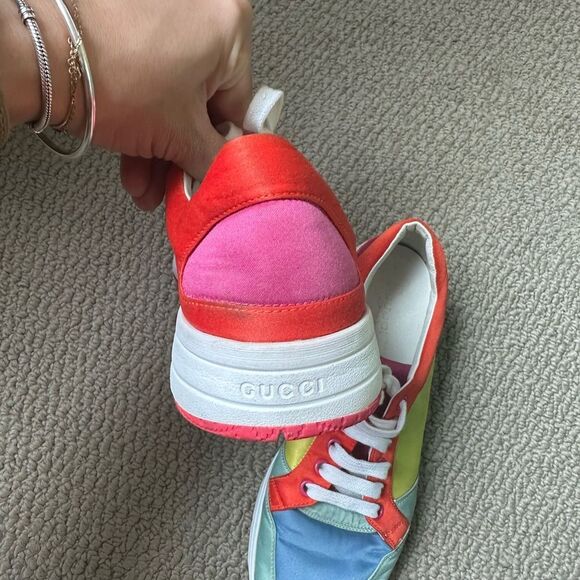 Gucci Multicolor Sneakers EU39 - Picture 4 of 11
